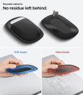 APP11227 - Laptop/Tablet Mouse Holder | LD220 in Black showing no residue left behind