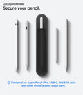 APP12219 - Apple Pencil Holder | LD222 Black showing a pencil holder with multiple compatible stylus pen designs