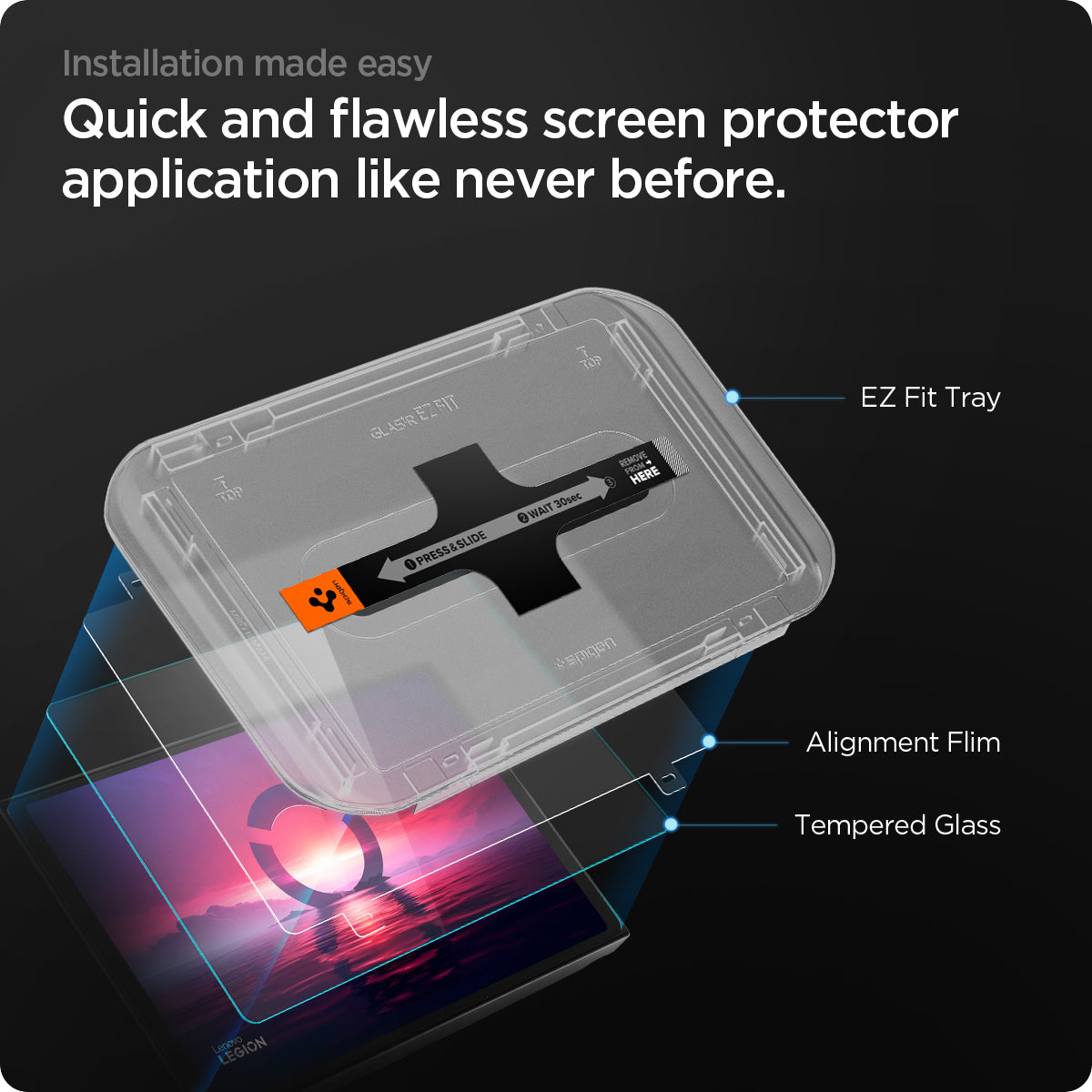 Eezbuy Tempered Glass Screen Protector For Lenovo ZUK Z2 (5.0") – 9H Hardness, Anti-Shatter