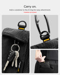 AFA11229 - Soft Card Holder | LF300 in Black showing carry on