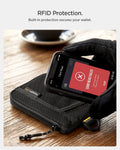 AFA11229 - Soft Card Holder | LF300 in Black showing RFID Protection