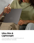 ACS11531 - MacBook Pro 13-inch Air Skin in Frost Black showing ultra slim and lightweight.