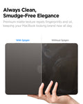 ACS11531 - MacBook Pro 13-inch Air Skin in Frost Black showing always clean, smudge free elegance