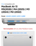 ACS11530 - MacBook Pro 13-inch Air Skin in Frost Clear showing compatibility information