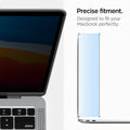 AFL06440 - MacBook Pro 13-inch Safe View in Privacy showing the precise fitment. Designed to fit your Macbook perfectly
