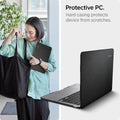ACS05272 - MacBook Air Case Urban Fit in black showing the protective PC. Hard casing protects device from scratches