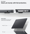ACS11269 - MacBook Air 13-inch Nano Pop Black Sesame showing an elevated base with vent cutouts for optimal airflow