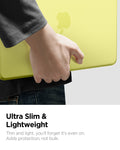 ACS11544 - MacBook Neo 13-inch Air Skin in citrus showing ultra slim and lightweight.