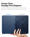 ACS11814 - MacBook Neo 13-inch Air Skin in Frost Indigo showing always clean, smudge free elegance