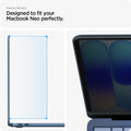 AFL11670 - MacBook Neo Series - Safe View in Privacy showing designed to fit your Macbook Neo perfectly
