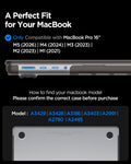 ACS11527 - MacBook Pro 16-inch Air Skin in Frost Black showing compatibility information