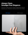 ACS11526 - MacBook Pro 16-inch Air Skin in Frost Clear showing always clean, smudge free elegance