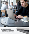ACS10977 - MacBook Pro 16-inch in Heather Gray showing plug right in