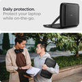 AFA04271 - MacBook Pro Series Rugged Armor Pro Pouch in black showing the daily protection. Protect your laptop while on-the-go