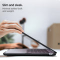ACS06958 - MacBook Air 15-inch Case Urban Fit in Black showing the slim and sleek design. Minimal added bulk and weight