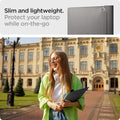 AFA06421 - Spigen Valentinus MacBook Sleeve slim lightweight design carried outdoors with laptop protection on the go