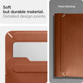 AFA06422 - Spigen Valentinus MacBook Sleeve soft durable leather material with detailed point stitching finish