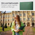 AFA06426 - MacBook Pro 16-inch Valentinus S Laptop Pouch in Jeju Green slim lightweight design carried outdoors with laptop protection on the go