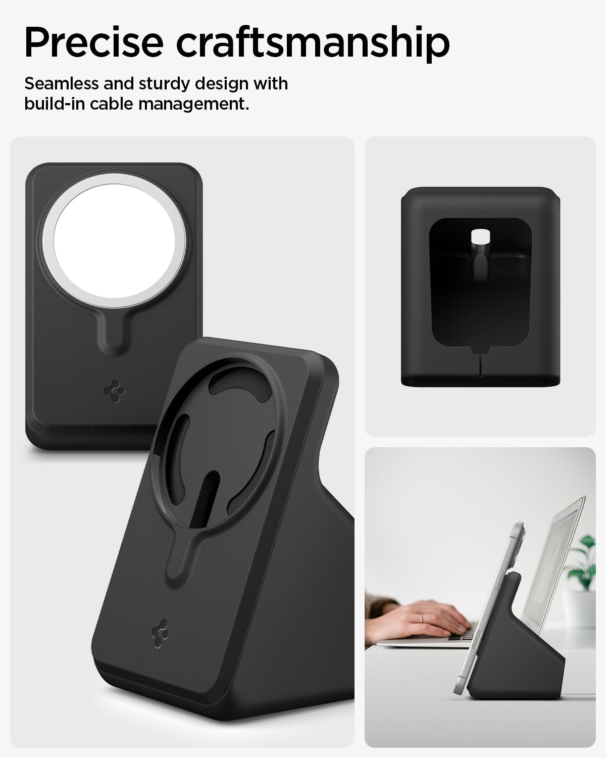 AMP09170 - Magsafe Charger Stand (Mag Fit) in Black