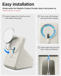 AMP09171 - Magsafe Charger Stand (Mag Fit) in Dune Beige