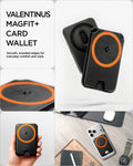 AFA11336 - Spigen Valentinus MagFit Plus Wallet showing Valentinus Magfit+ Card Wallet