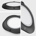 AMP03708 - MagFit in black showing the different angles, top and sides, front and sides, partial front and sides