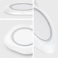 AMP03709 - MagFit in white showing the different angles, top and sides, front and sides, partial front and sides