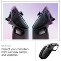 ACS06030 - Meta Quest Pro Controller Silicone Fit in black showing the daily protection. Protect your controllers from everyday bumps and scratches