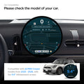 AGL09280 - Mini Cooper 9.4-inch Screen Protector GLAS.tR SLIM | Anti-Glare Compatible with all 2025 to 2026 MINI Cooper models featuring a 9.4 inch infotainment screen