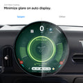AGL09280 - Mini Cooper 9.4-inch Screen Protector GLAS.tR SLIM | Anti-Glare Anti glare coating minimizes reflections and glare on the MINI Cooper infotainment display