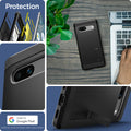 ACS05819 - Pixel 7a Case Tough Armor in black made for google.