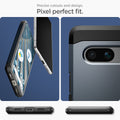 ACS05820 - Pixel 7a Case Tough Armor in metal slate precise cutouts and design. Pixel perfect fit.