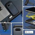 ACS07265 - Pixel 8a Case Tough Armor in Metal Slate made for google.
