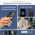 ACS07264 - Pixel 8a Case Tough Armor in Black precision craftsmanship. designed and made for pixel 8a. comfortable grip. optimal slimness.