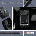 ACS07261 - Pixel 8a Case Ultra Hybrid Zero One in Zero One showing the different  angles