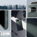 ACS06276 - Pixel 8 Case Liquid Air in Abyss Green made for google.