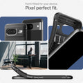 ACS06277 - Pixel 8 Case Rugged Armor in matte black Perfect fit crafted to be form fitted for the google pixel.
