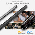 ACS06286 - Pixel 8 Case Slim Armor CS in black lose the bulky wallet. The only wallet you'll need.