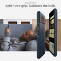 ACS06289 - Pixel 8 Case Thin Fit in metal slate easy to hold. add more grip. subtract the bulk.