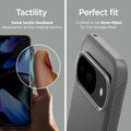 ACS07783 - Pixel 9 Pro Case Rugged Armor in Marble Gray tactility same tactile feedback experience as the original device. Perfect fit crafted to be form fitted for the google pixel.