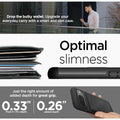 ACS07695 - Pixel 9 Pro Case Slim Armor CS in Black Drop the bulky wallet. Upgrade your everyday carry with a smart and slim case. Optimal slimness. Just the right amount of added depth for great grip.

