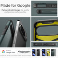 ACS07694 - Pixel 9 Pro Case  Tough Armor in Abyss Green made for google partnered with google for quality and precise craftsmanship.