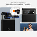 AGL06352 - Pixel 8 Optik Lens Protector fits perfectly on the pixel 8 pro. precise camera bar fitment.