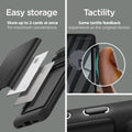 ACS06323 - Pixel 8 Pro Case Slim Armor CS in black Easy storage. store up to 2 cards at once for maximum convenience. Tactility Same tactile feedback experience as the original device.