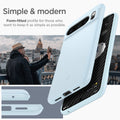 ACS06327 - Pixel 8 Pro Case Thin Fit in mute blue Form-fitted profile for those who want to keep it as simple as possible.