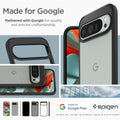 ACS07724 - Pixel 9 Pro XL Case Ultra Hybrid in Matte Black made for google partnered with google for quality and precise craftsmanship.
