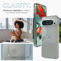 ACS08934 - Pixel 9 Pro XL Case Ultra Hybrid in Crystal Clear clarity. Showcase originality by letting your device shine through.
