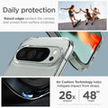 ACS08934 - Pixel 9 Pro XL Case Ultra Hybrid in Crystal Clear daily protection raised edges protect the camera and screen from surface scratches. Air cushion technology helps mitigate impact from drops.