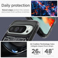 ACS07722 - Pixel 9 Pro XL Case Ultra Hybrid Zero One in Zero One daily protection raised edges protect the camera and screen from surface scratches. Air cushion technology helps mitigate impact from drops.
