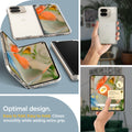 ACS07588 - Pixel 9 Pro Fold Case Ultra Hybrid in Crystal Clear optimal design. Easy to fold. Easy to hold. Closes smoothly while adding extra grip.